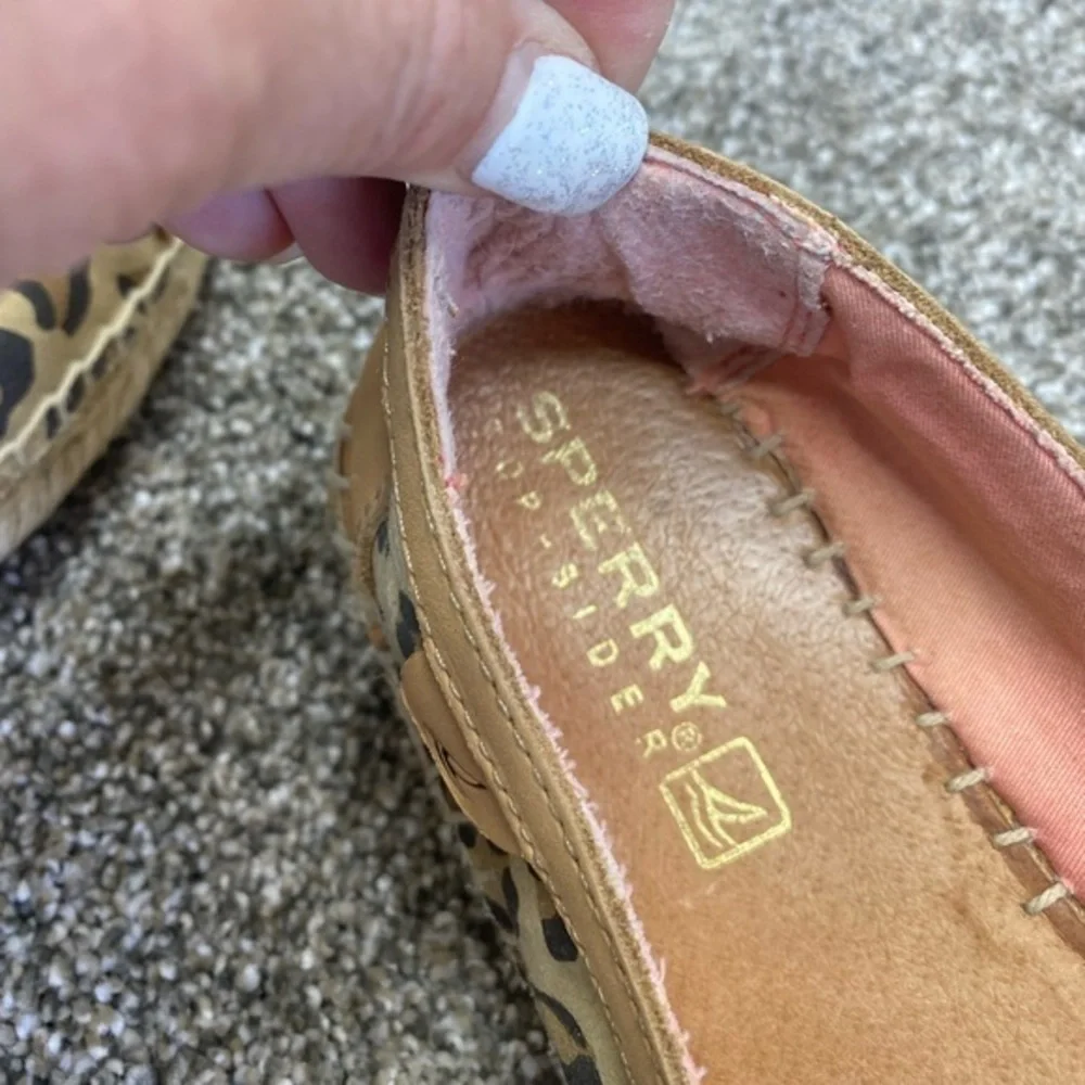 Sperry Top-Sider® 'Danica' Flat Animal Print 6.5